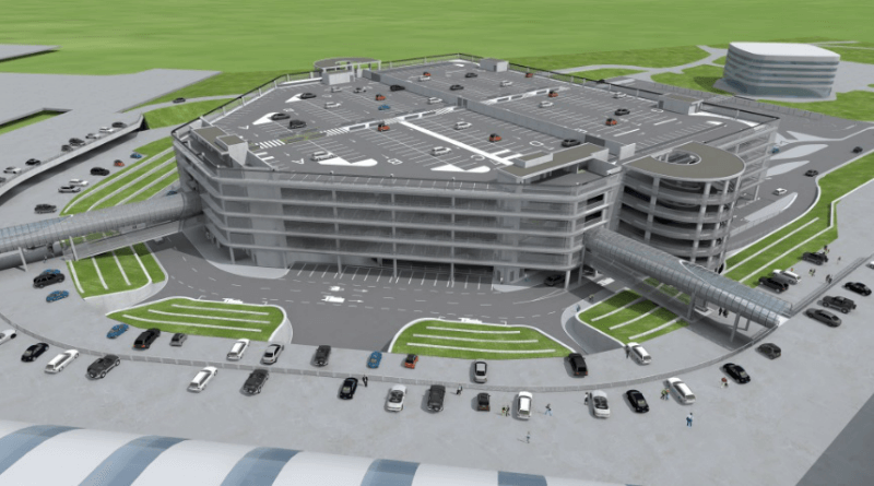 Többemeletes parkolóház épül a repülőtéren